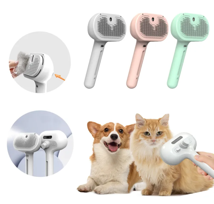 Spray Brushing Pet Comb
