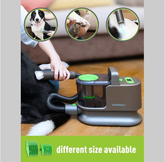 Pet Grooming Vacuum & Clipper Kit