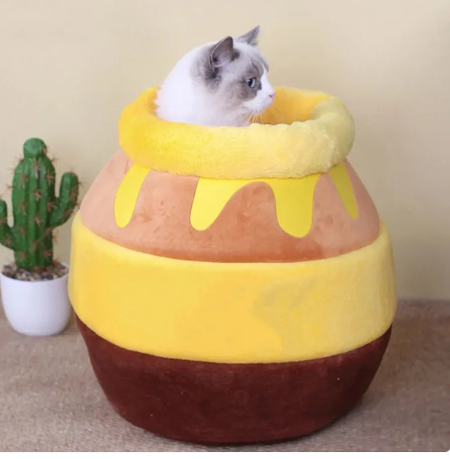 Honey Pot Warm Pet Nest Bed