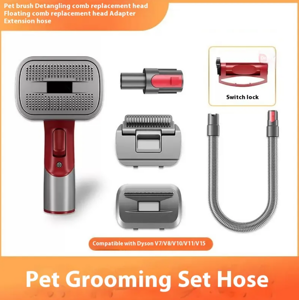 Pet Clipper Kit with Hair Vacuum