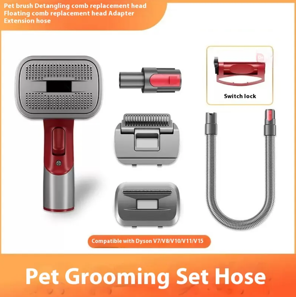 Pet Clipper Kit with Hair Vacuum