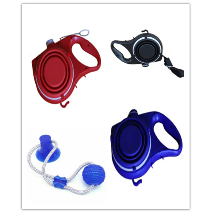 Pet Travel Kit with Water Bottle, Cup & Leash