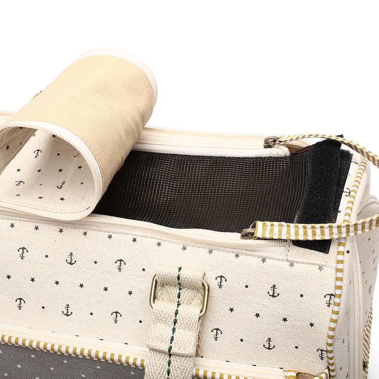 Canvas Pet Carrier - Pet Space Bag