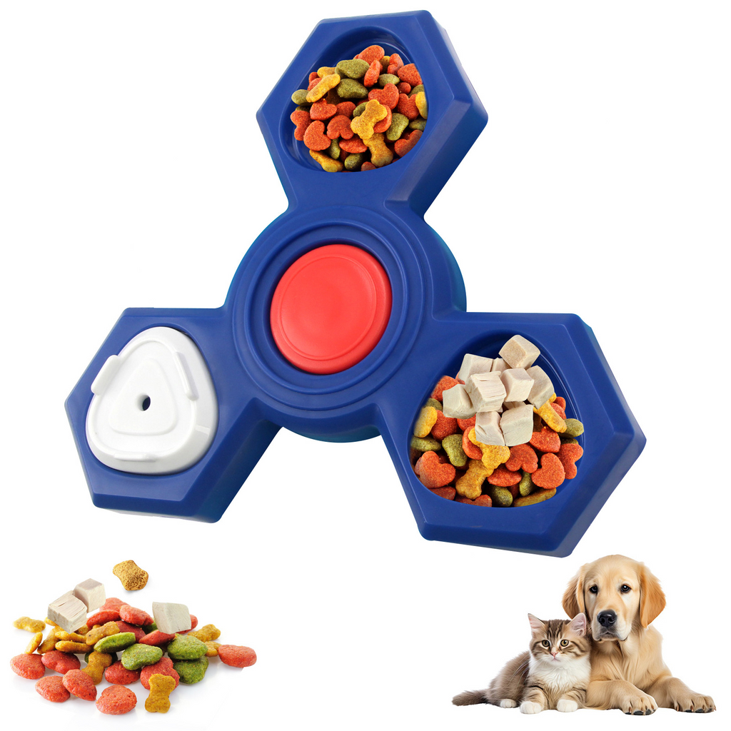 Interactive Dog Treat Puzzle Toy