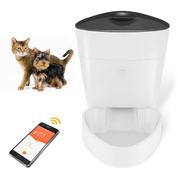 Smart Pet Feeder with Voice Recording