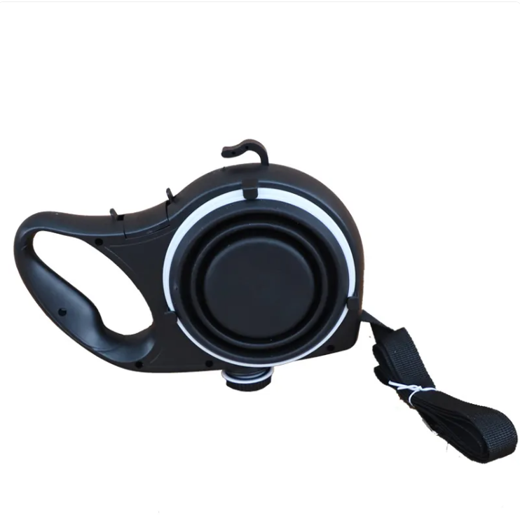 Pet Travel Kit with Water Bottle, Cup & Leash