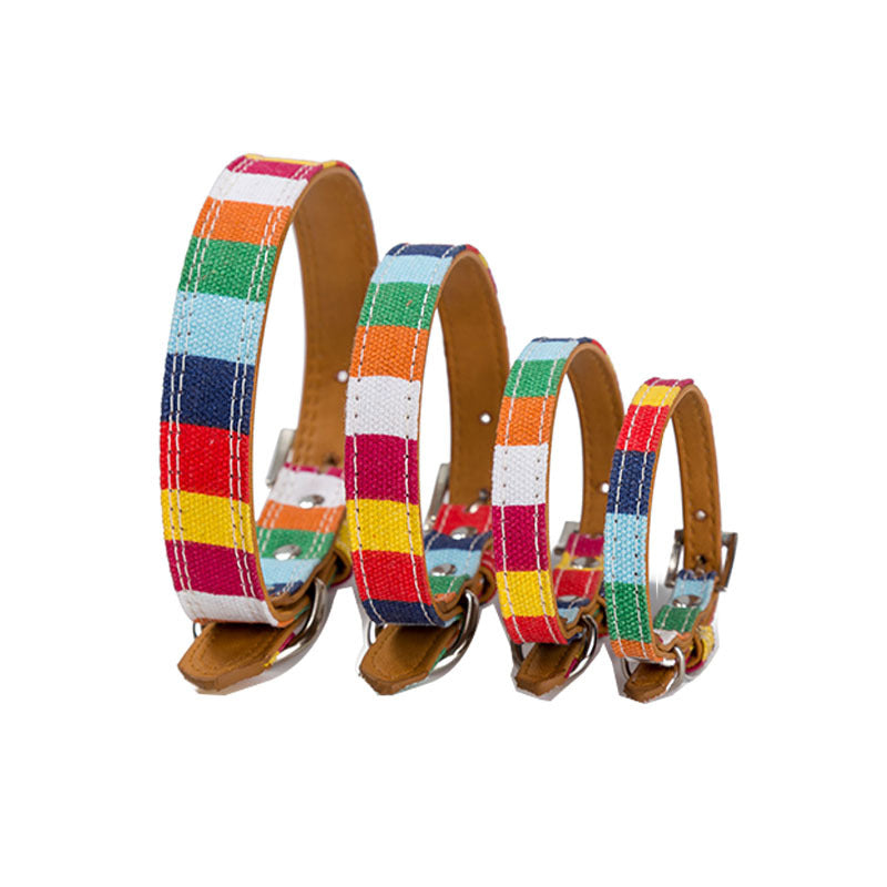 Striped Pet Collar
