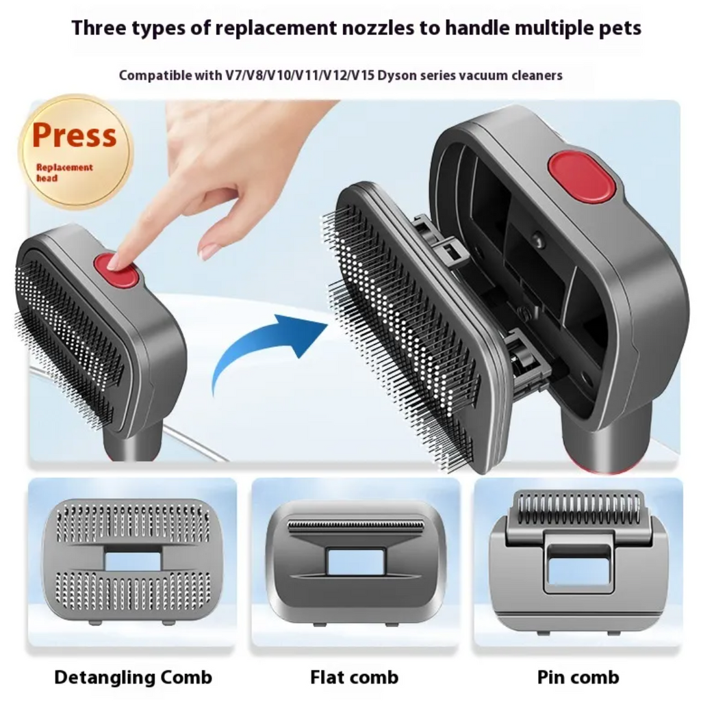 Pet Clipper Kit with Hair Vacuum