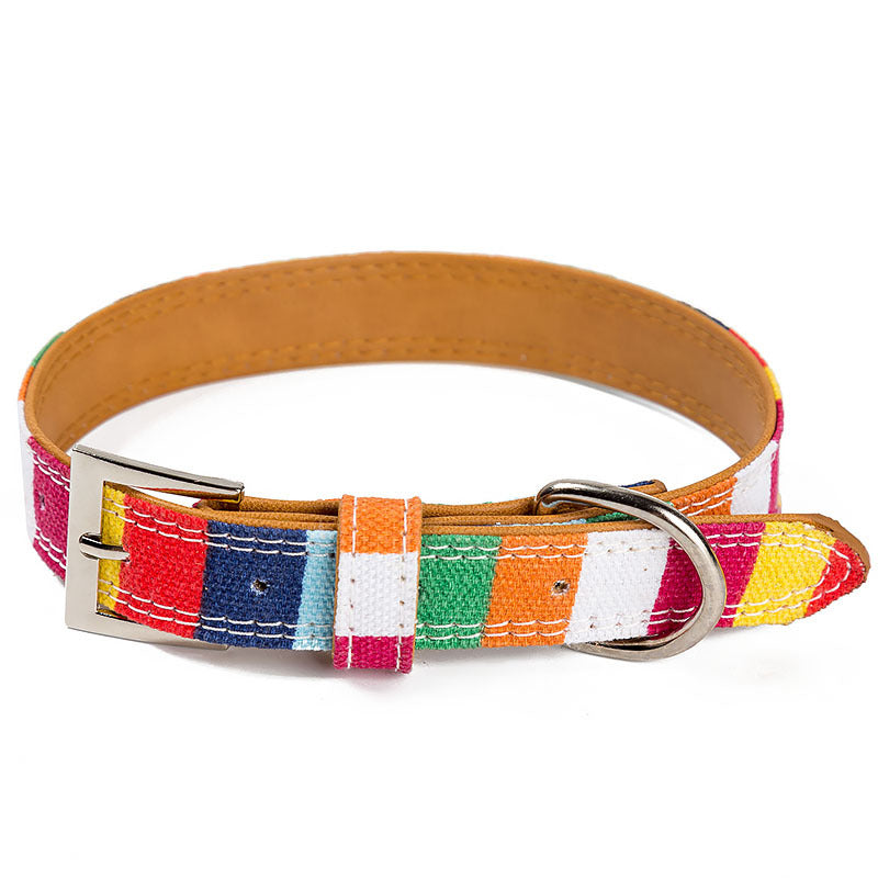 Striped Pet Collar