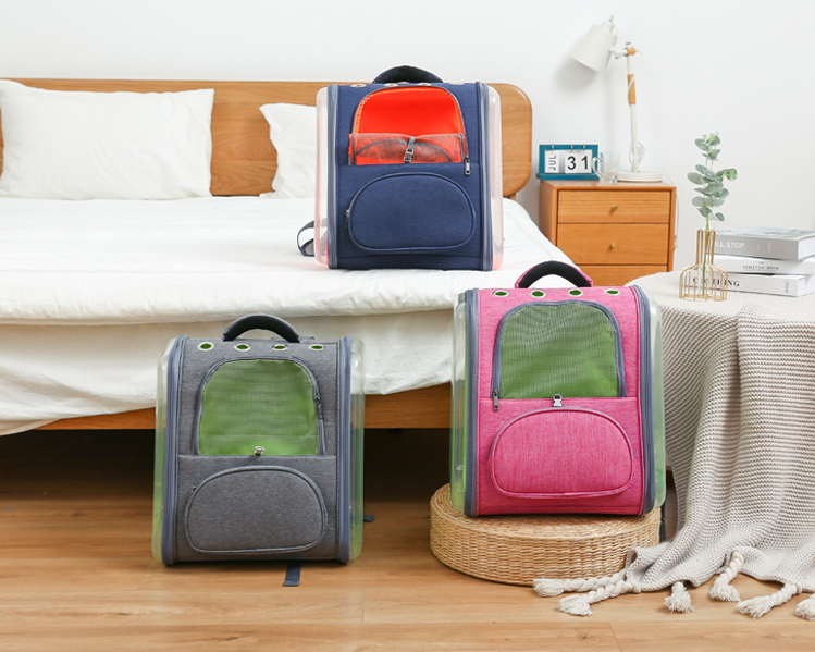 Clear Pet Carrier Backpack (Large)