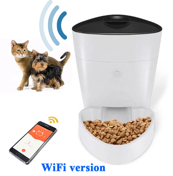 Smart Pet Feeder with Voice Recording